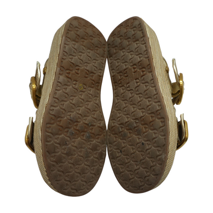 Gold Sandals