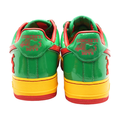 Lucky Green Air Force 1 Low "Concrete Boys" Low-Top Athletic Shoes