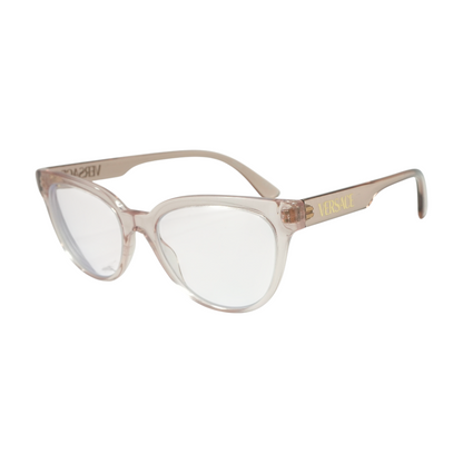 Pink Oval Prescription Eyewear