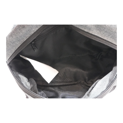 Gray Belt Bag Wallet