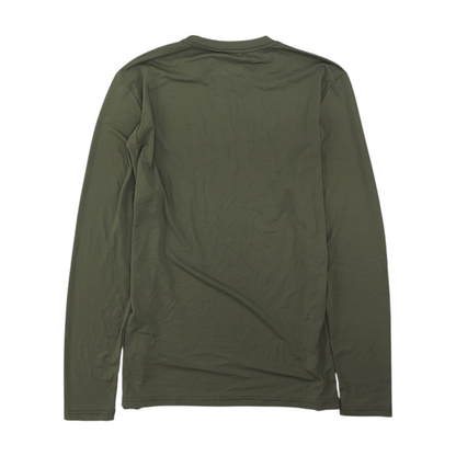 Green Solid Active T-Shirt