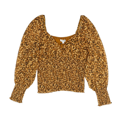 Rust Animal Blouse