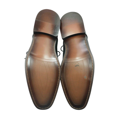 Black Lace-Up Dress Shoes