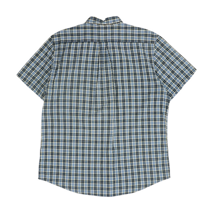 Multi Plaid Short Sleeve Button Down