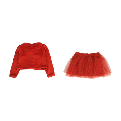 Red Long Sleeve Set