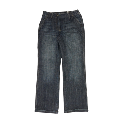 Blue Bootcut Jeans