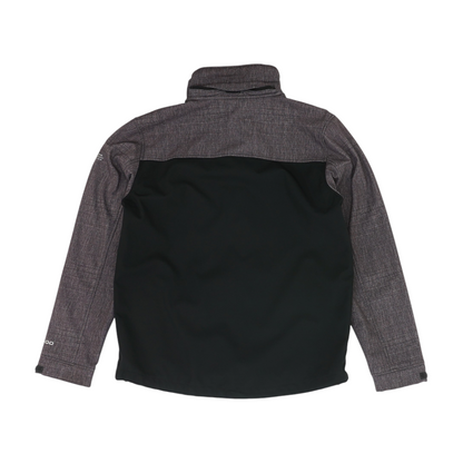 Black Color Block Jacket