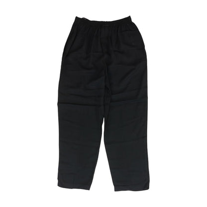 Vintage Black Solid Slacks