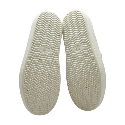 Ivory Slip-On Flats