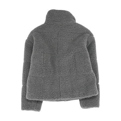 Gray Solid Jacket