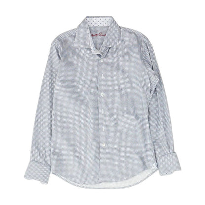 Navy Misc Long Sleeve Button Down
