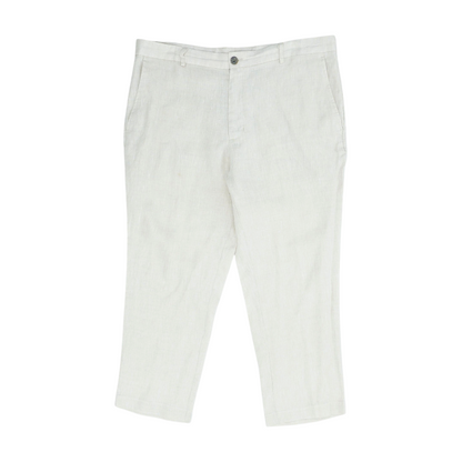 Cream Classic Pants
