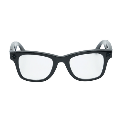 Black Meta Wayfarer Smart Glasses