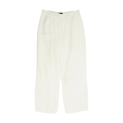 White Wide Leg Pants