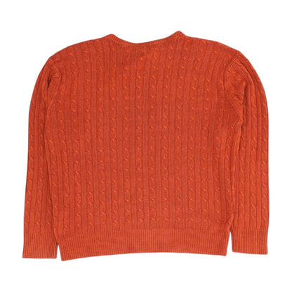 Orange Crewneck Sweater