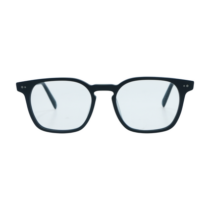 Black SANTIAGO Q 101 Square Prescription Eyewear