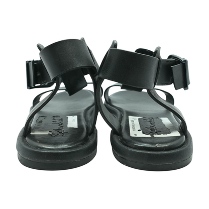 Black Flat Sandals