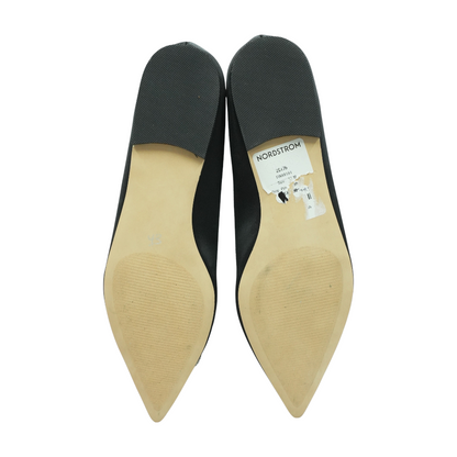 Black Slip-On Flats