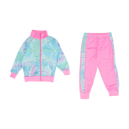 Multi Tie-Dye Long Sleeve Set