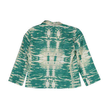 Green Tie Dye Blazer