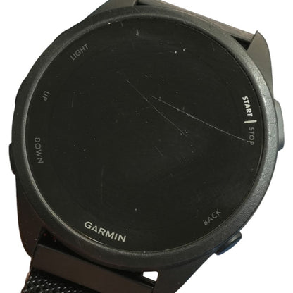 43mm Forerunner 165 Black Smartwatch Black Band Small