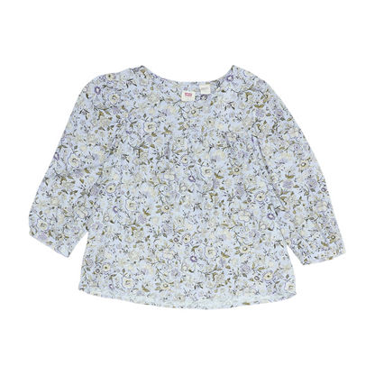 Lavender Floral Blouse