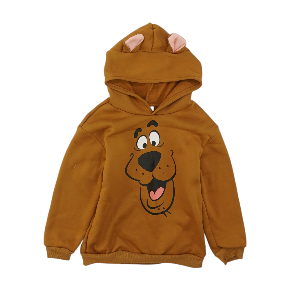 Brown Hoodie Pullover