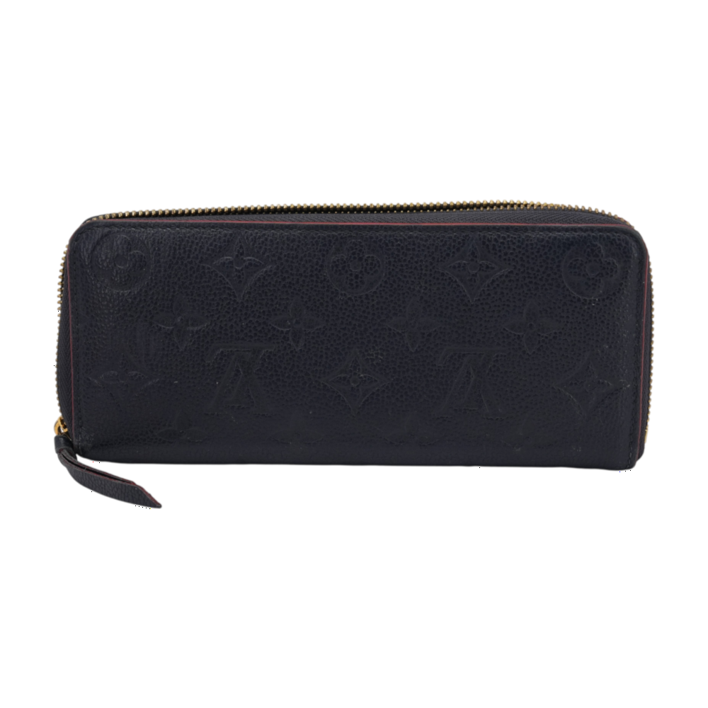 Louis Vuitton Monogram Empreinte Leather Zippy Wallet in Marine Rouge – Image 2