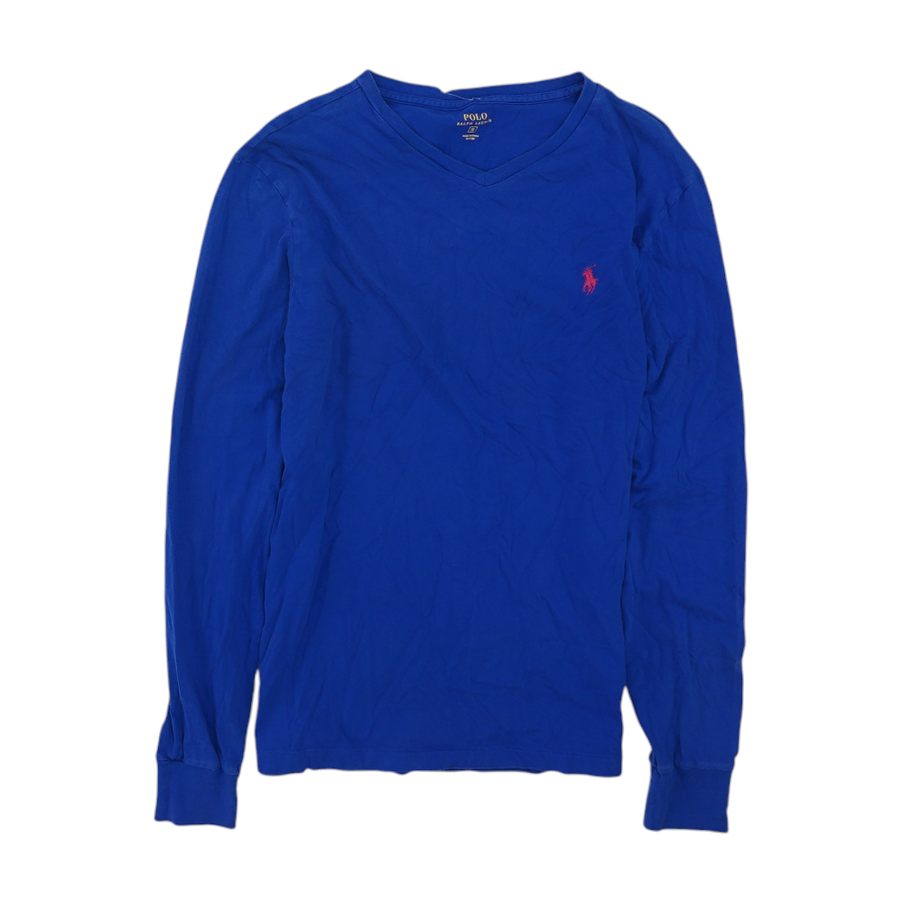 Blue Solid T-Shirt