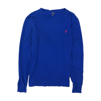 Blue Solid T-Shirt