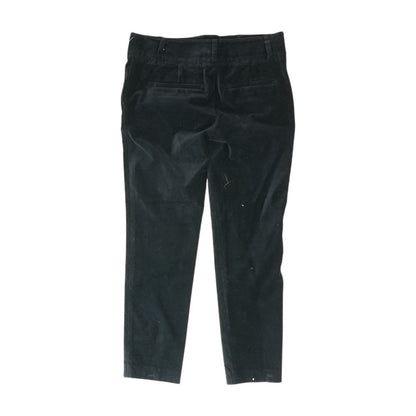 Black Solid Pants