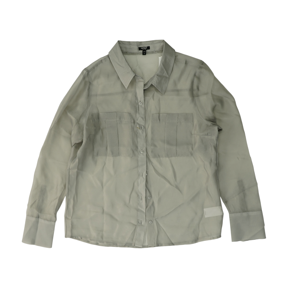 Gray Button Down
