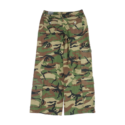 Green Camo Relaxed Pants