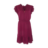 Burgundy Midi Dress