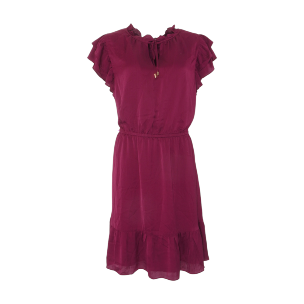 Burgundy Midi Dress