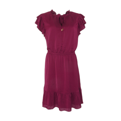Burgundy Midi Dress