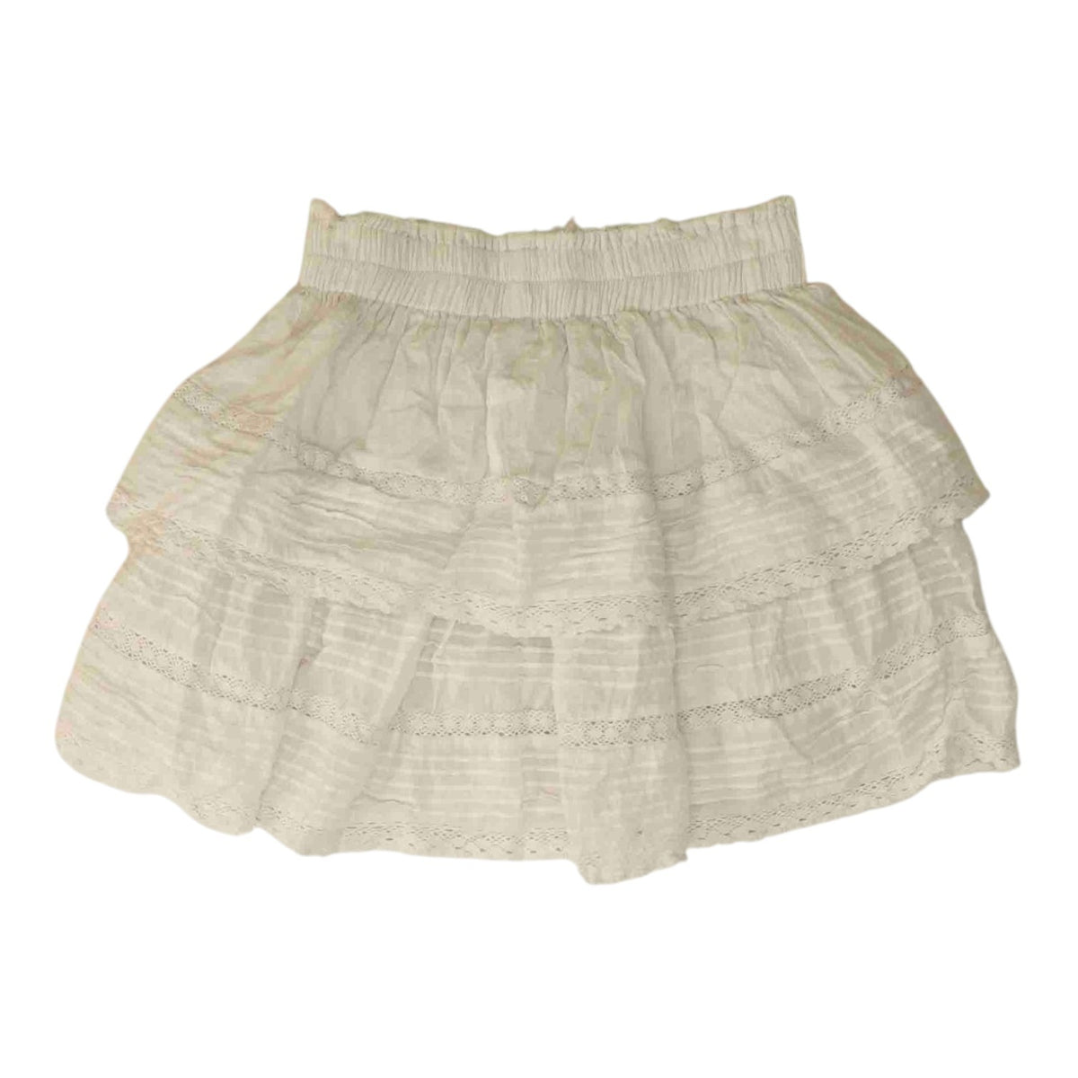White Mini Skort