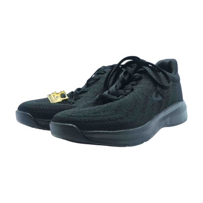 Black Low-Top Athletic Shoes