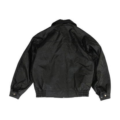 Black Faux Leather Jacket