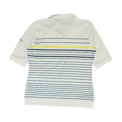 White Striped Active T-Shirt