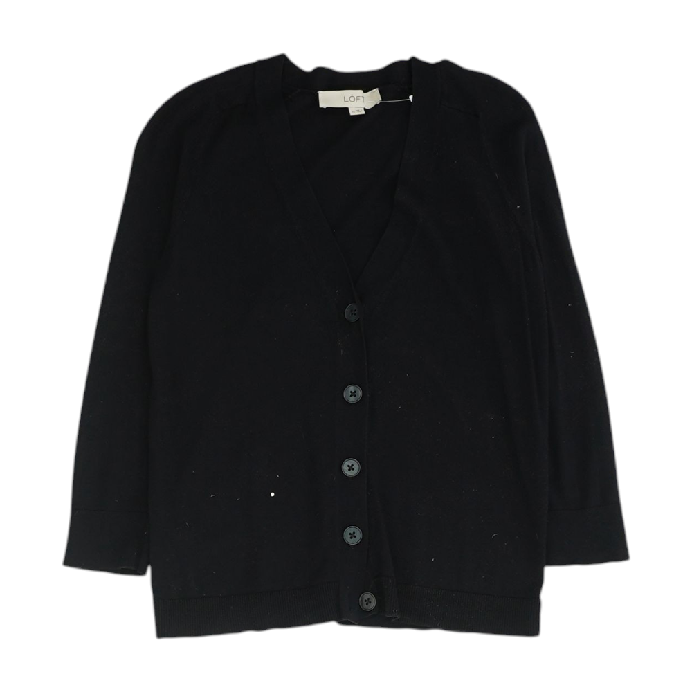 Black Cardigan Sweater