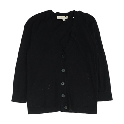 Black Cardigan Sweater