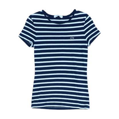 Navy Striped Blouse