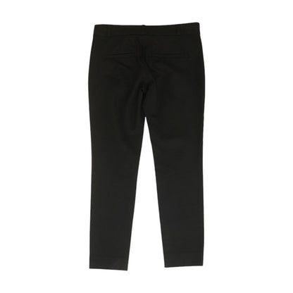 Black Solid Pants