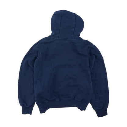 Navy Solid Hoodie Pullover