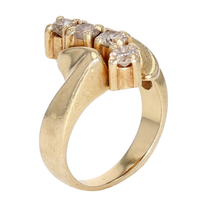 1/2 ctw 14K Yellow Gold Diamond Fashion Ring