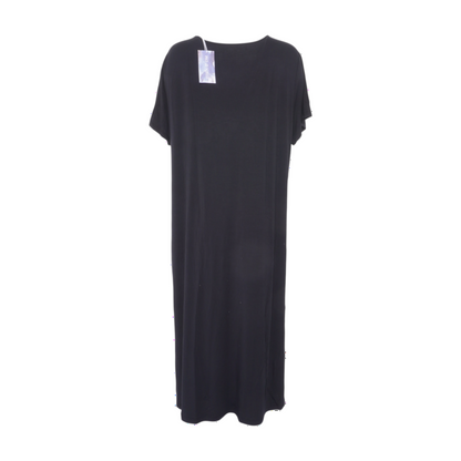 Black Plus Solid Nightgown