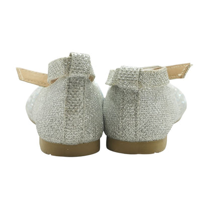 Silver Leather Toddler Shoes