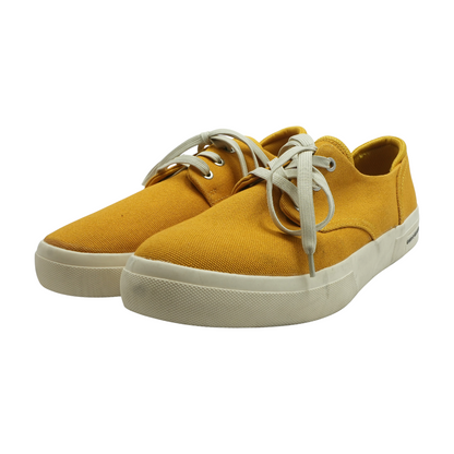 Mustard Lace-Up Casual Shoes