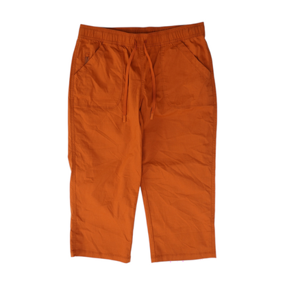 Orange Petite Pants